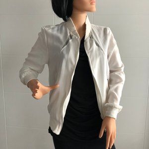 Mesh Bomber Jacket